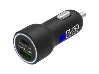 QUADLOCK Dual USB 48W Dual Car Charger 