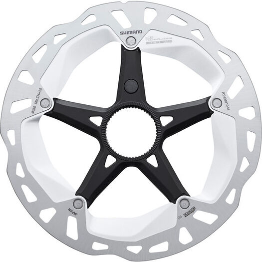 SHIMANO STEPS RT-EM810 Steps rotor with inernal lockring, Ice Tech, 160 mm click to zoom image