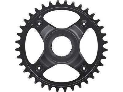 SHIMANO STEPS SM-CRE70-12-B chainring, 36T for chainline 53 mm, without chainguard, black 