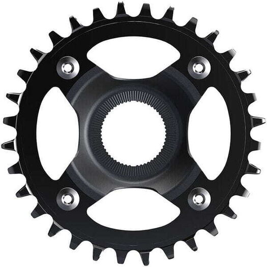 SHIMANO STEPS CR-EM800 chainring, 32T without chain guard, for chain line 55 mm, black click to zoom image