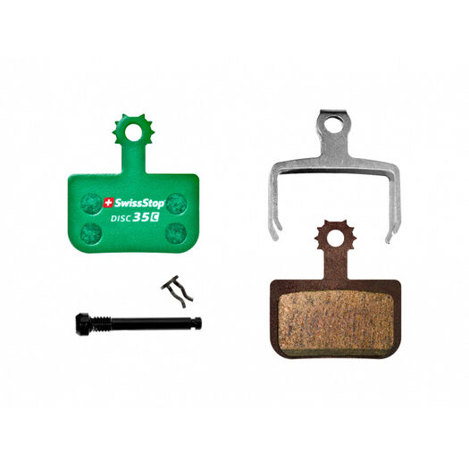 SWISSSTOP Disc 35 Pads - SRAM Road - G2 Red eTap AXS, Force, Rival Disc C click to zoom image