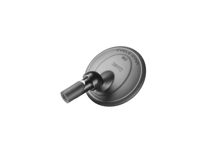 BUSCH & MULLER 80mm Mirror - Bar End Fit click to zoom image