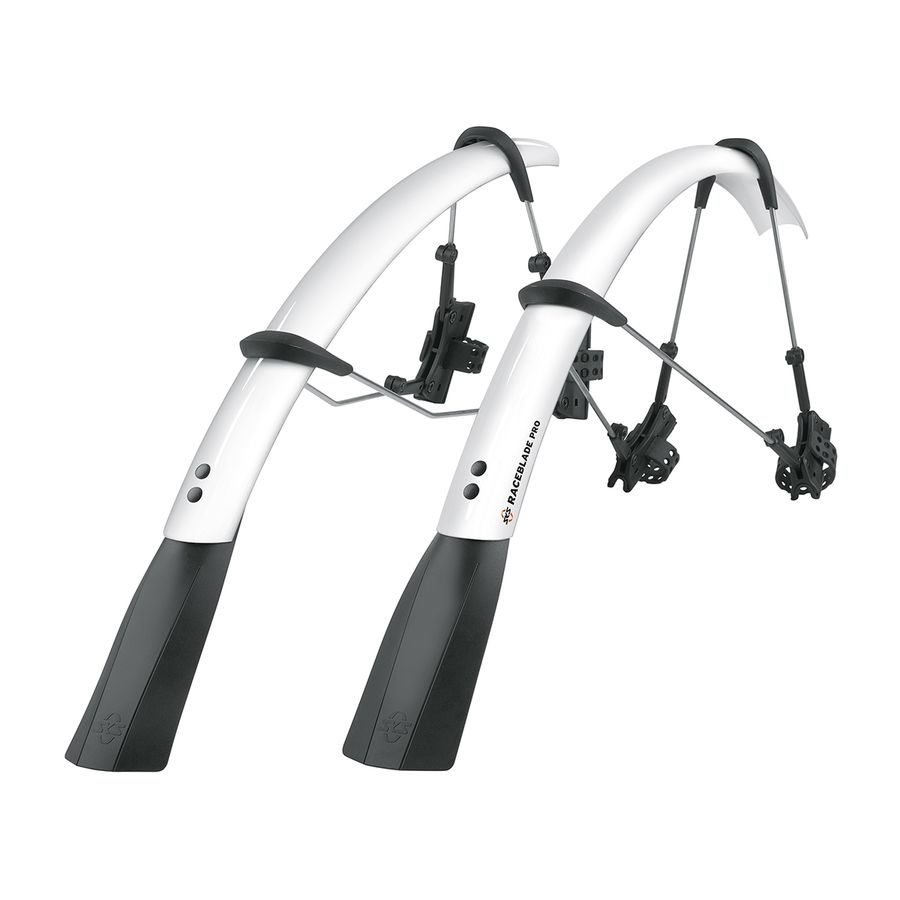sks raceblade long mudguard set black