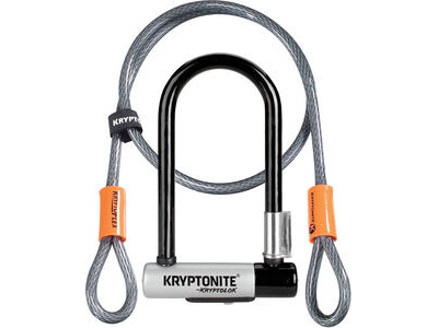 KRYPTONITE Kryptolok Mini-7 w/ Flex Cable & Flexframe Bracket 