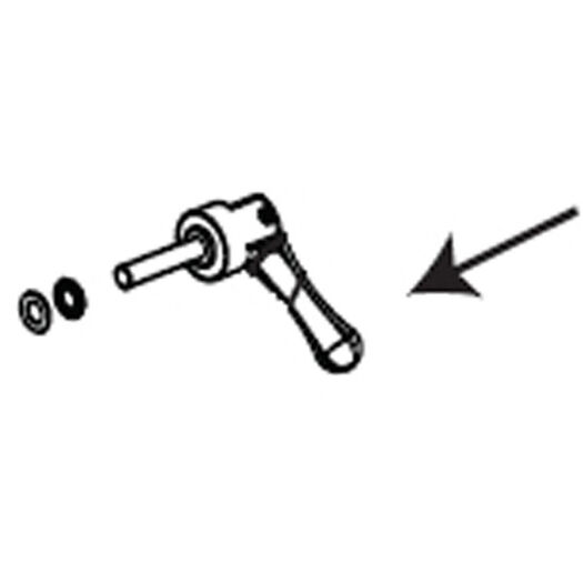 PARK 1793 - Composite top tube swing handle PCS-10/ 11 click to zoom image