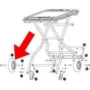 PARK 1829-2 - Replacement Wheel for PB-5