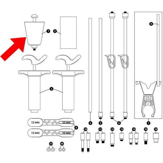 PARK 2583A - Bleed Funnel For BKM-1 click to zoom image