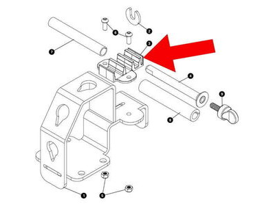 PARK Axle Clip - WH-1 