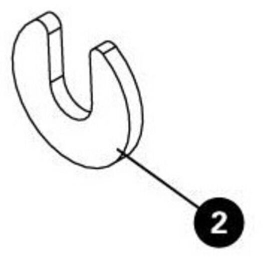 PARK 2542 Q/R Shim - WH-1 click to zoom image