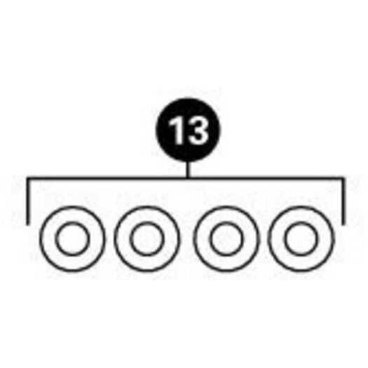 PARK 2611-6 O-ring for BKD DOT fluid bleed kits click to zoom image
