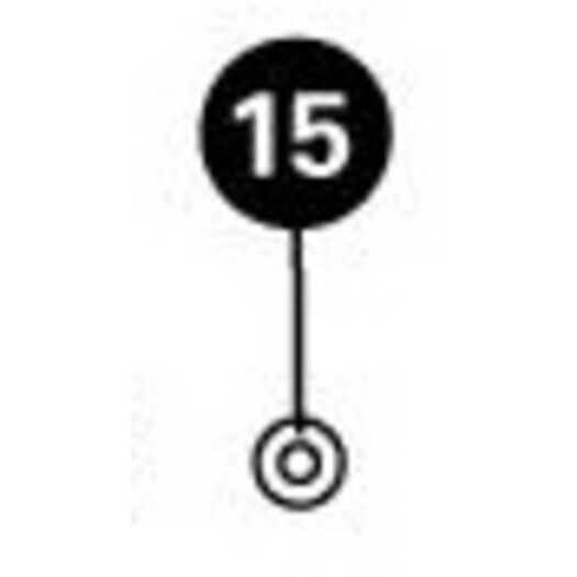 PARK 2614 O-ring for 2612A DOT fluid adapter click to zoom image