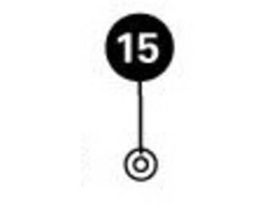 PARK 2614 O-ring for 2612A DOT fluid adapter 