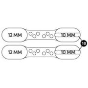 PARK 2581-2 10/12 mm Brake bleed block for BKM and BKD