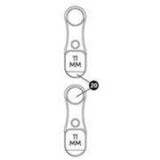 PARK 2615-2 11mm Brake bleed block BKM-1.2 and BKD-1.2