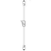 PARK 2594.2A Mineral oil fluid bleed kit hose assembly - BKM-1, BKM-1.2