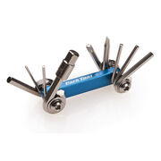 PARK IB-2 I-Beam Mini Fold-Up Hex Wrench Screwdriver & Star-Shaped Wrench Set