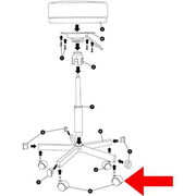 PARK 1913 - Replacement Coaster Wheel For STL-2
