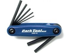 PARK Fold-up Hex wrench set: 3 to 6, 8 & 10 mm
