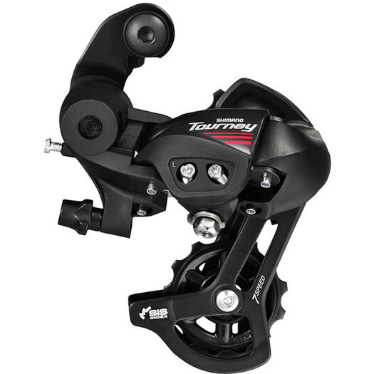 SHIMANO RD-A070 7speed road rear derailleur, with mounting bracket click to zoom image