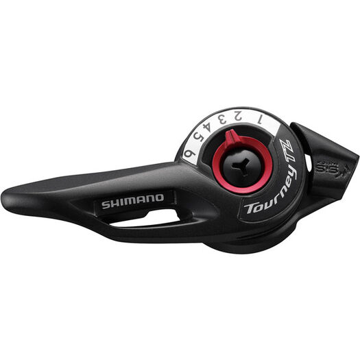 SHIMANO SL-TZ500 SIS thumb shifter, 6-speed, right hand click to zoom image