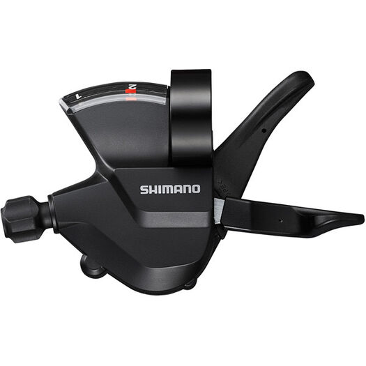 SHIMANO SL-M315-2L shift lever, band on, 2-speed, left hand click to zoom image