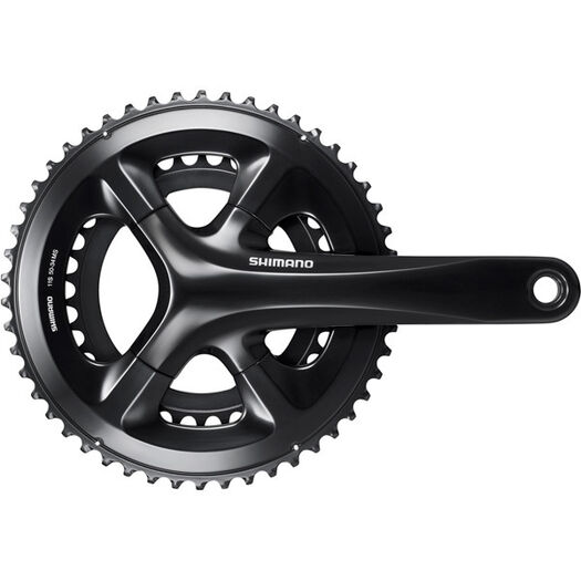 SHIMANO FC-RS510 double chainset, 50/34T, for 135/142 mm axle, 172.5 mm, black click to zoom image