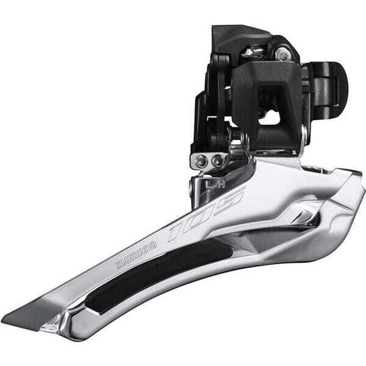 SHIMANO FD-R7100 105 12-speed toggle front derailleur, double 34.9 mm, black click to zoom image