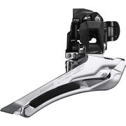 SHIMANO FD-R7100 105 12-speed toggle front derailleur, double 28.6 / 31.8 mm, black