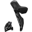 SHIMANO ST-R7170 105 Di2 hydraulic disc STI set, flat mount calliper Double Left Black  click to zoom image