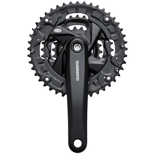 SHIMANO FC-M371 chainset, square taper - 44/32/22T - 170mm black click to zoom image