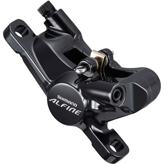 SHIMANO BR-S7000 Alfine 2-piston calliper, post mount, front or rear, black click to zoom image