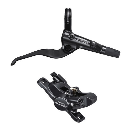 SHIMANO BR-S7000 Alfine bled brake lever/post mount calliper, black, right front click to zoom image
