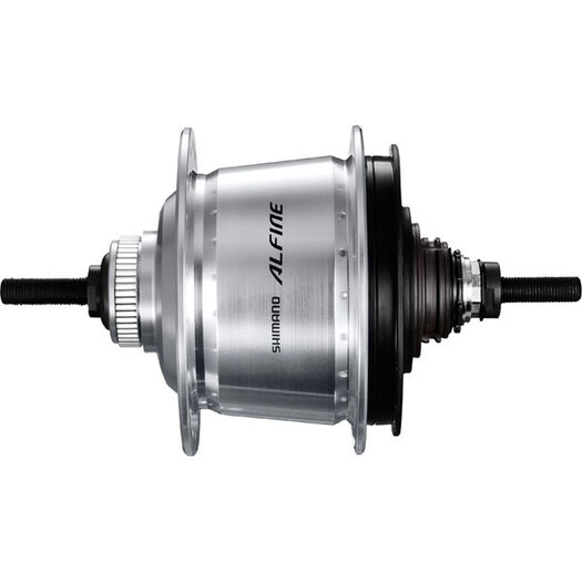 SHIMANO SG-S7051 Alfine Di2 internal hub gear, 8speed, 36h, silver click to zoom image