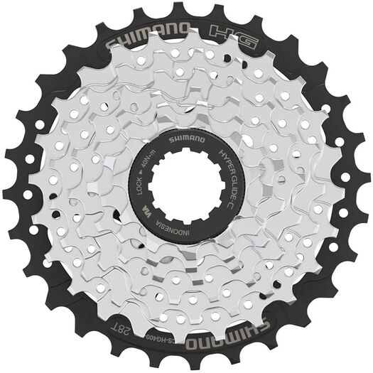SHIMANO CASS HG400 7 Speed 11-28 click to zoom image