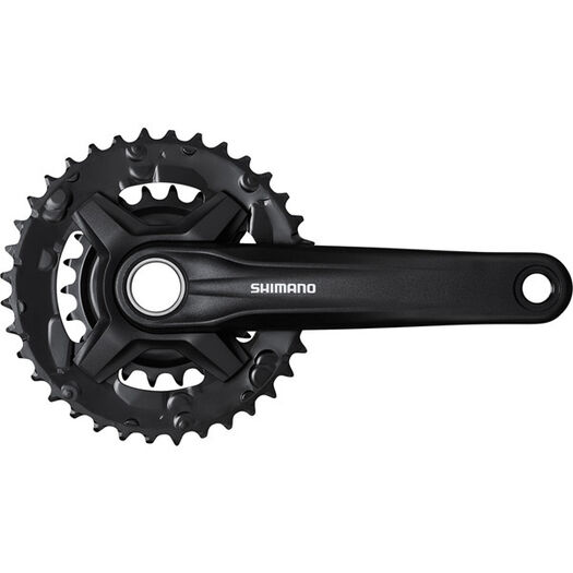 SHIMANO FC-MT210 chainset 46/30, 9-speed, black, 175 mm, without chainguard click to zoom image