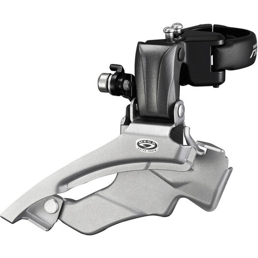 SHIMANO FD-M371 Altus 9speed front derailleur, conventional swing, dual-pull click to zoom image