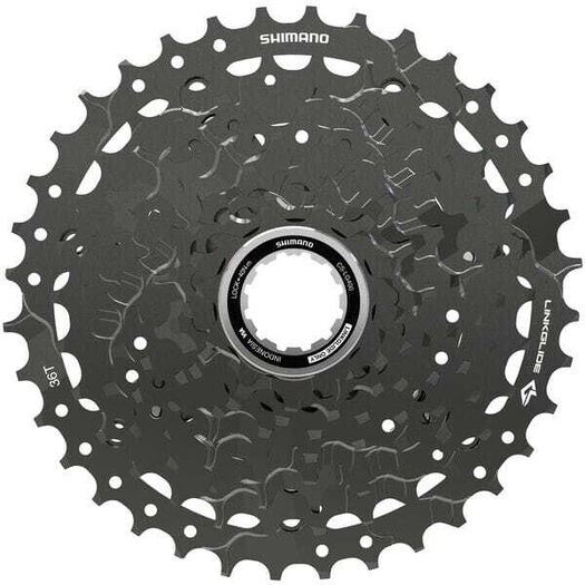 SHIMANO CS-LG400-9 CUES Link Glide cassette, 9-speed, 11 - 36T click to zoom image