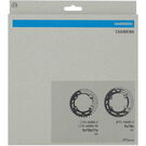 SHIMANO FC-U6000-2 CUES 11/10/9 speed double outer chainring, 46T-BN for 46-30T click to zoom image