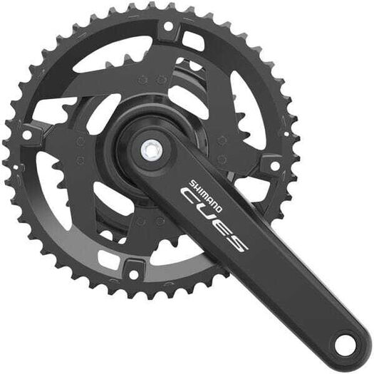 SHIMANO FC-U4010 CUES 2 piece design chainset, for 9/10-speed, 46/30T click to zoom image