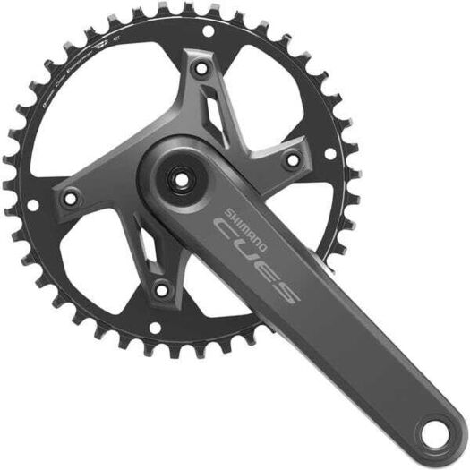 SHIMANO FC-U6000 CUES 2 piece design chainset, for 9/10/11-speed, 42T click to zoom image