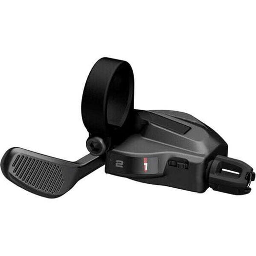 SHIMANO SL-U8000 CUES shift lever, left hand, 2-speed, with gear display click to zoom image