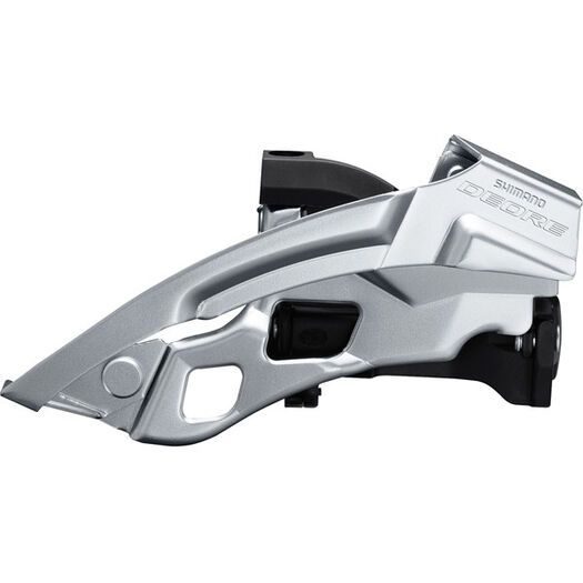 SHIMANO Deore T6000-L triple front derailleur, top swing, dual pull, 63-66 click to zoom image