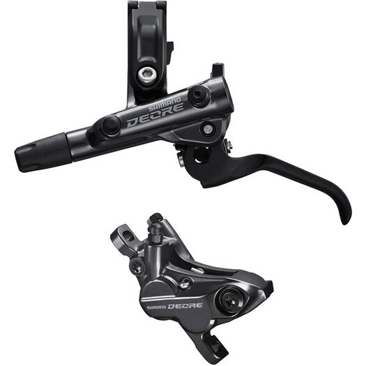 SHIMANO BR-M6120/BL-M6100 Deore bled brake lever/post mount 4 pot calliper click to zoom image