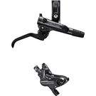 SHIMANO BR-M6120/BL-M6100 Deore bled brake lever/post mount 4 pot calliper Front Right Black  click to zoom image