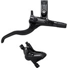 SHIMANO BR-MT420/BL-M4100 Deore bled brake lever/post mount 4 pot calliper Front Right Black  click to zoom image