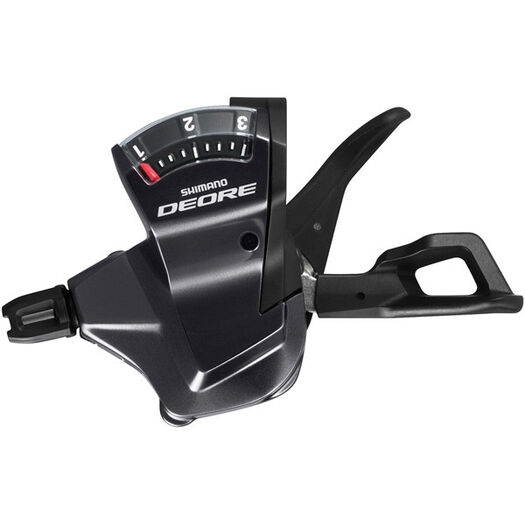 SHIMANO SL-T6000 Deore shift lever, band-on, 3-speed, left hand click to zoom image