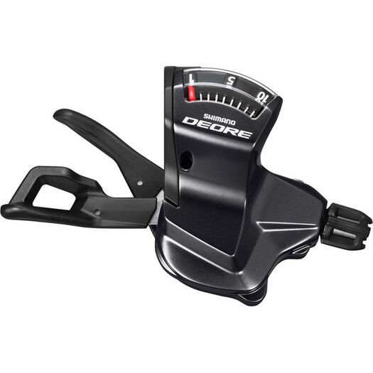SHIMANO SL-T6000 Deore shift lever, band-on, 10-speed, right hand click to zoom image