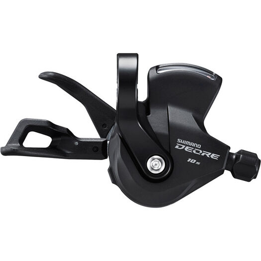 SHIMANO SL-M4100 Deore shift lever, 10-speed, with display, band on, right hand click to zoom image
