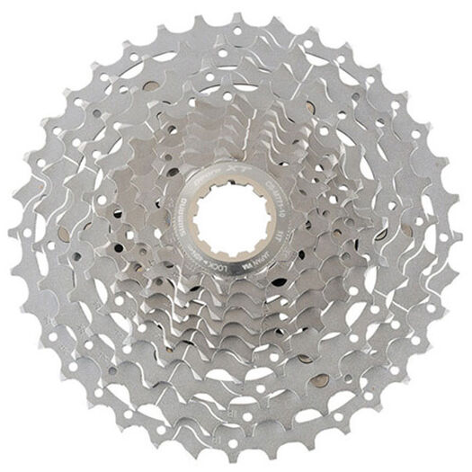 SHIMANO CS-M771 XT 10-speed cassette 11 - 34T click to zoom image