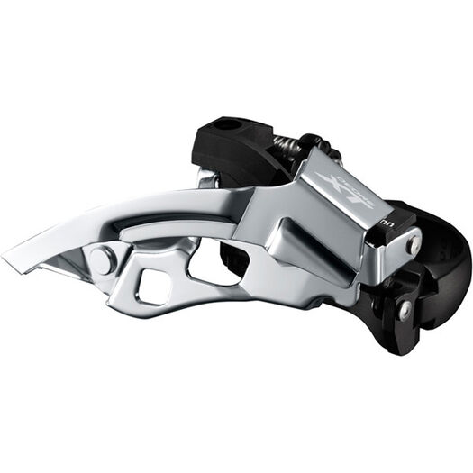 SHIMANO FD-T8000-H XT triple front derailleur, 10-speed, top swing, 63-66 deg click to zoom image